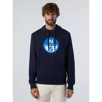 Худи North Sails Basic Logo, синий