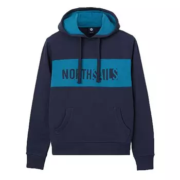 Худи North Sails Organic Fleece, синий