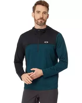 Худи Oakley Gravity Range Pullover, цвет Oil Blue/Black Heather