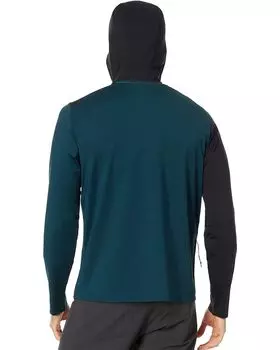 Худи Oakley Gravity Range Pullover Hoodie, цвет Oil Blue/Black Heather