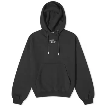 Худи Off-White Bandana Half Arrow Popove, черный