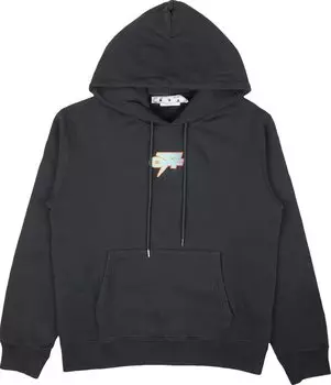 Худи Off-White Degrade Thunder Slim Hoodie 'Outer Space', синий