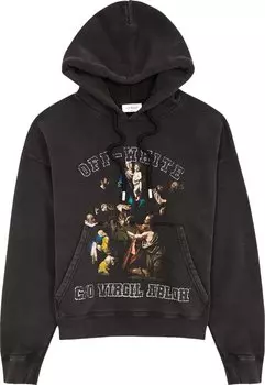 Худи Off-White Mary Skate 'Black', черный