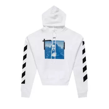 Худи Off-White Monalisa Hoodie 'White', белый