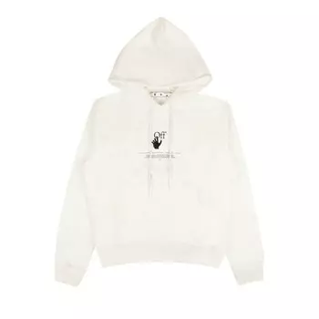 Худи Off-White "Offf" Hoodie 'White', белый