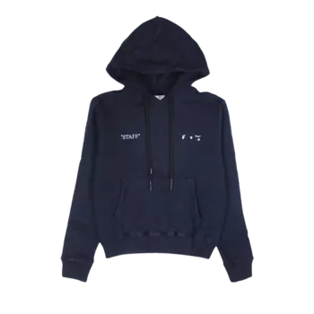 Худи Off-White Staff Slim 'Blue', синий