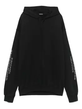 Худи Ollie Ann Demeulemeester, черный