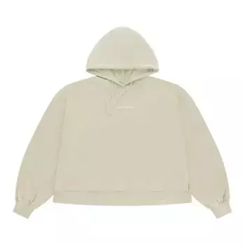 Худи Osaka Cropped logo, бежевый