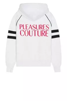 Худи от кутюр Pleasures, серый