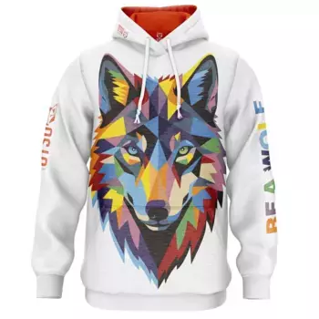 Худи Otso Be A Wolf, белый