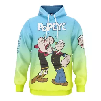 Худи Otso Popeye & Olive, разноцветный
