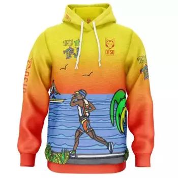 Худи Otso Time to tri Man Run, желтый
