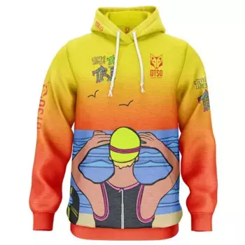 Худи Otso Time to tri Swin, желтый