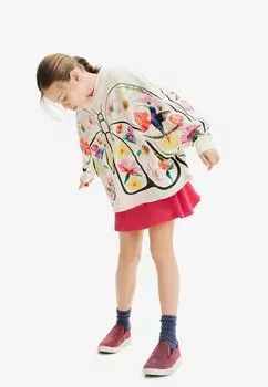 Худи Oversize Desigual, бежевый