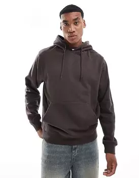 Худи оверсайз шоколадного цвета Jack & Jones