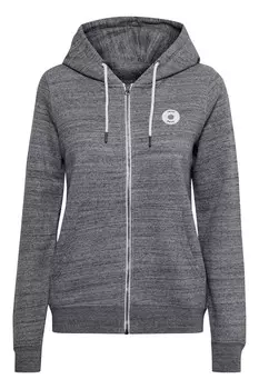 Худи Oxmo Zip-Up Hoodie HELNA, цвет mottled grey