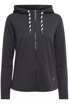 Худи Oxmo Zip-Up Hoodie WANDA, темно-серый
