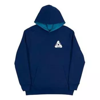Худи PALACE reverso Hood Triangle Large Logo Unisex Blue, синий