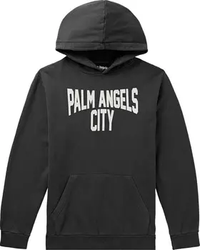 Худи Palm Angels City 'Dark Grey White', серый