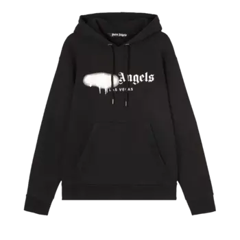 Худи Palm Angels Las Vegas Sprayed 'Black', черный