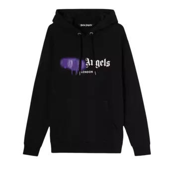 Худи Palm Angels London Sprayed 'Black', черный