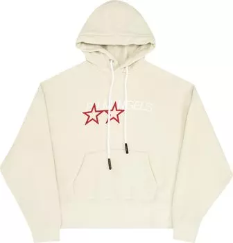 Худи Palm Angels Racing Star Hoodie 'Light Grey', серый