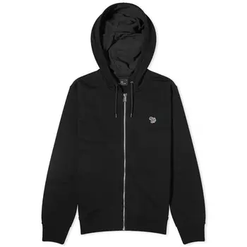 Худи Paul Smith Zebra Zip Hoodie, черный