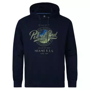 Худи Petrol Industries M-1050-SWH3000 Plus Size, синий