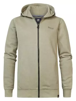 Худи Petrol Industries Zip-Up Hoodie Palm glow, зеленый