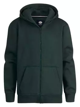 Худи Petrol Industries Zip-Up Hoodie, зеленый