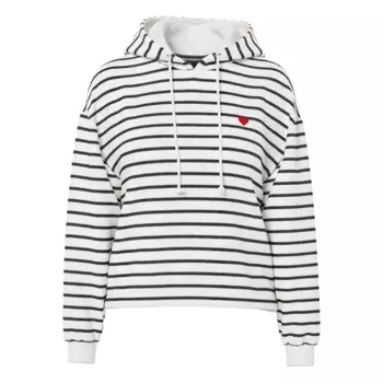 Худи Pieces Chilli Stripes, белый