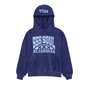 Худи Pleasures 53X Inside Out 'Navy', синий