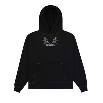 Худи Pleasures Artificial Human Hoodie, черный