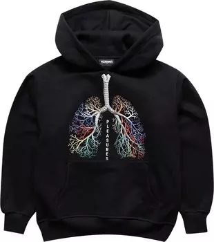 Худи Pleasures Breathe Hoodie 'Black', черный