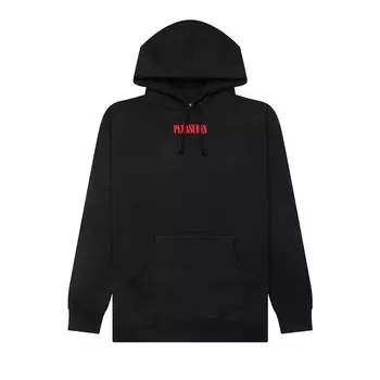 Худи Pleasures Vertical Hoodie, черный