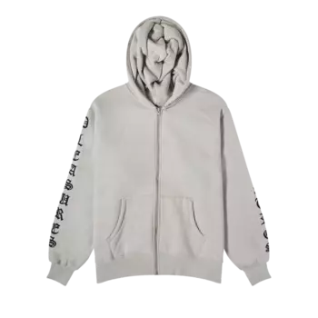 Худи Pleasures Zip Up 'Grey', серый