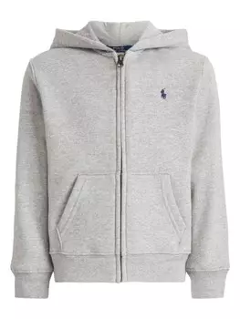 Худи Polo Pony на молнии Ralph Lauren Kids, серый