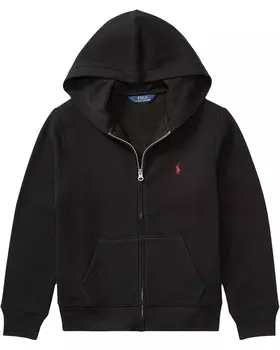 Худи Polo Ralph Lauren Kids Cotton-Blend-Fleece Hoodie, цвет Polo Black