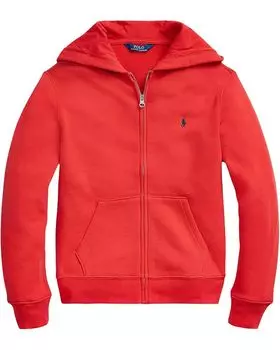 Худи Polo Ralph Lauren Kids Cotton-Blend-Fleece Hoodie, цвет RL 2000 Red