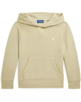 Худи Polo Ralph Lauren Kids Fleece Hoodie, цвет Classic Khaki/C8135