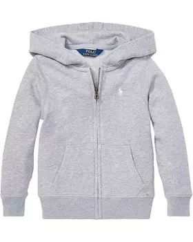 Худи Polo Ralph Lauren Kids French Terry Hoodie, цвет Light Grey Heather