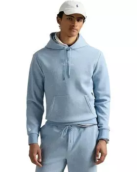 Худи Polo Ralph Lauren Logo Double-Knit Hoodie, цвет Modern Blue Heather