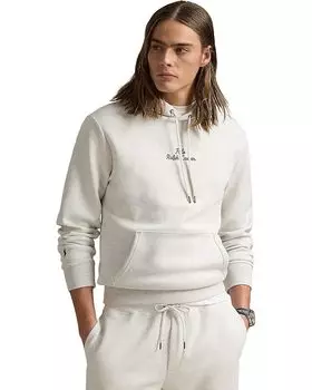 Худи Polo Ralph Lauren Logo Double-Knit Hoodie, цвет Soho Heather