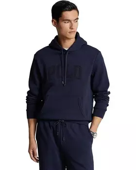 Худи Polo Ralph Lauren Logo Double-Knit Mesh-Face, цвет Cruise Navy