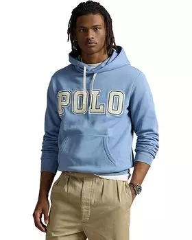 Худи Polo Ralph Lauren Logo Fleece Hoodie, цвет Channel Blue