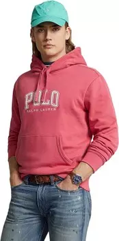 Худи Polo Ralph Lauren Logo Fleece Hoodie, цвет Nantkt Red