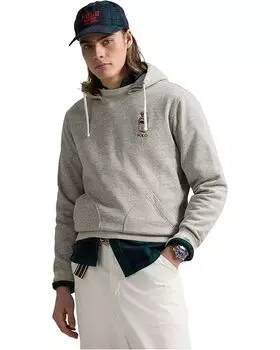 Худи Polo Ralph Lauren Polo Bear Fleece Hoodie, серый
