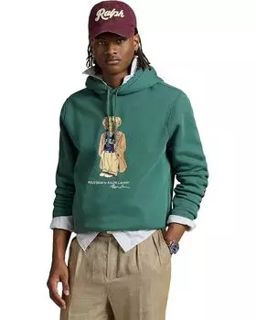 Худи Polo Ralph Lauren Polo Bear Fleece Hoodie, цвет Washed Forest Heritage Bear