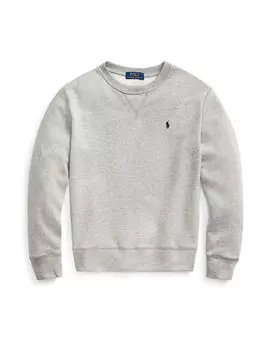 Худи Polo Ralph Lauren Regular fit Sweatshirt, светло-серый
