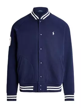 Худи Polo Ralph Lauren Zip-Up Hoodie, темно-синий